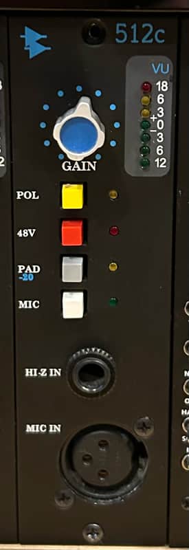 API 512c 500 Series Mic Preamp Module (8 of 8) image 1