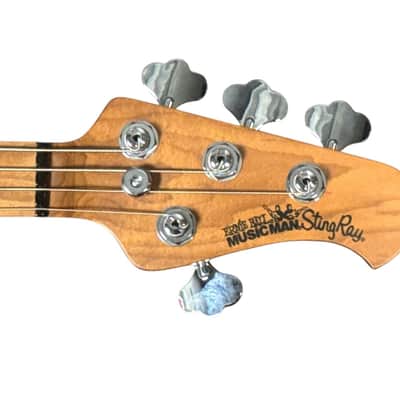 Ernie Ball Music Man Stingray 4 HH Special, Black/ Roasted Maple/CHROME HDW 8.3 LBS *IN STOCK* image 8