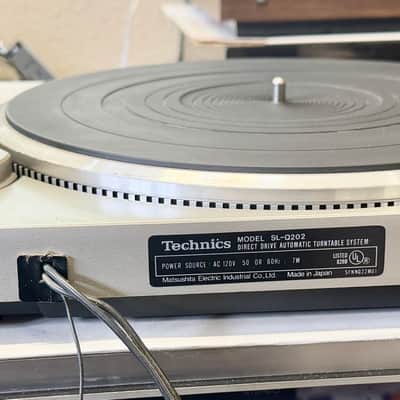 Technics SL-Q202 Quartz Direct Drive Automatic Turntable; Tested SEE VIDEOS image 6