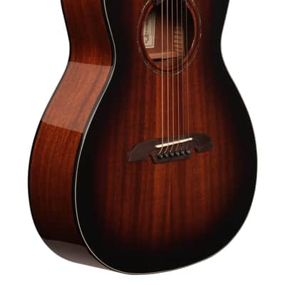Alvarez AP66SHB Parlor Acoustic Guitar Mahogany Shadowburst image 9
