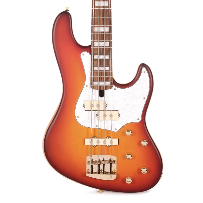Mayones Jabba HF PJ 4-String Spruce Sunburst image 1