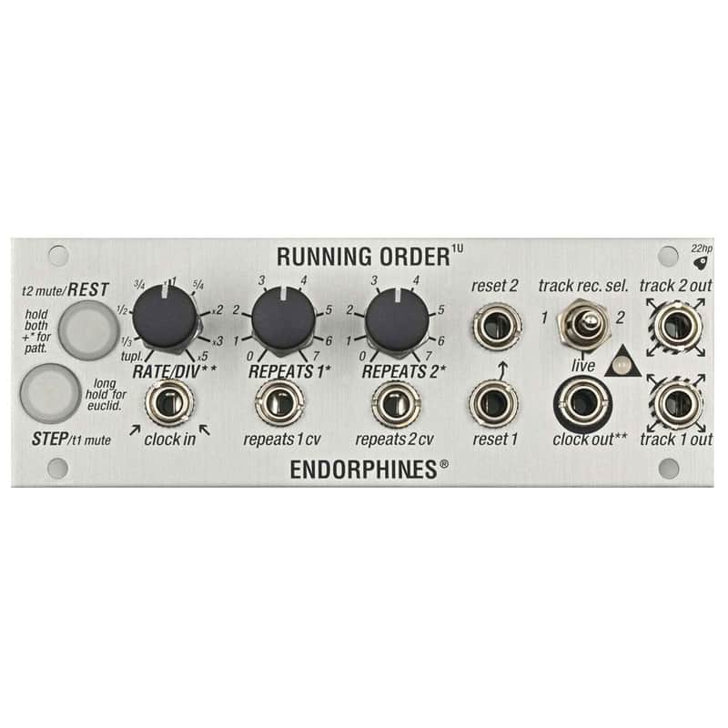 Endorphin.es Running Order 1U Eurorack Synth Module image 2