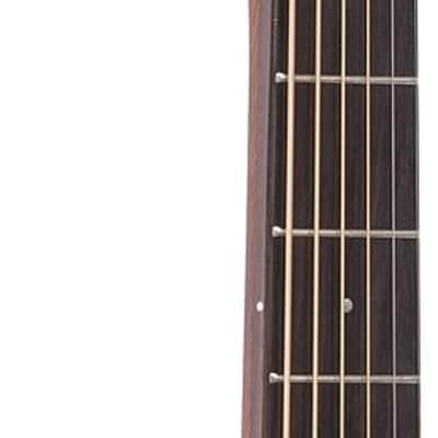 Yamaha Small Body Cutaway Acoustic Electric Guitar - Rosewood - Tobacco Brown Sunburst image 7