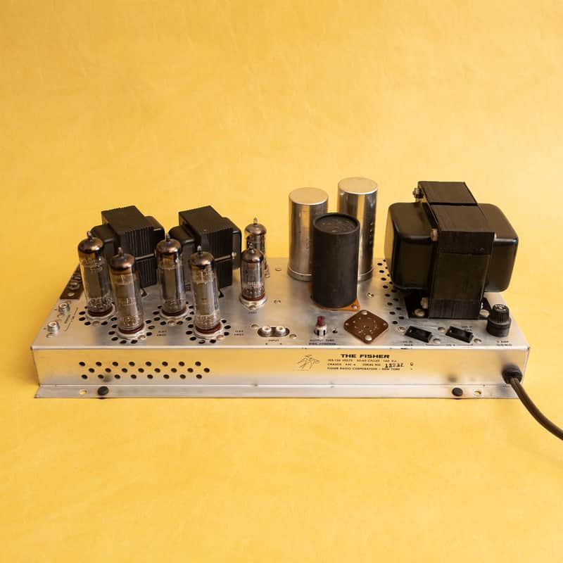 The Fisher 440A Stereo Tube Amplifier with Original Tubes