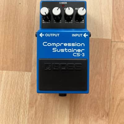 Boss CS-3 Compression Sustainer (Silver Label) 1997 - Present - Blue image 4