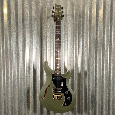 PRS Paul Reed Smith S2 Vela Matcha GreenSemi Hollow Guitar & Bag #5131 image 2
