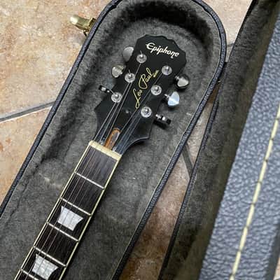 GOLD LES PAUL EPIPHONE ELECTRIC GUITAR GIB. QING DAO FACTORY 2007 image 3