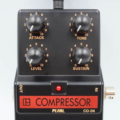 Pearl CO-04 Compressor Made in Japan Vintage Guitar Effect Pedal 035835 image 3