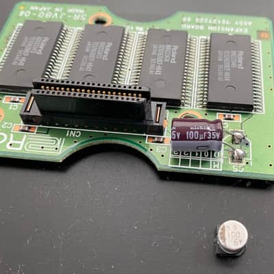 Roland SR-JV80-04 Vintage Synth Expansion Board - Re-capped image 3