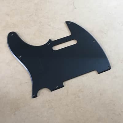 Lefty ‘59 Vintage Reissue Fender NOS 1-ply Black Telecaster Pickguard Tele Relic image 2