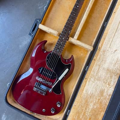Clean! Gibson SG Jr. 1965 - Cherry imagen 1