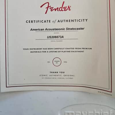 Fender Limited Edition Acoustasonic Electric Guitar Natural Ziricote 2020 - Natural Ziricote Wood image 11