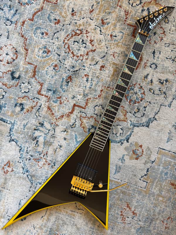 Jackson Custom Shop Randy Rhoads RR24-1H Floyd Rose with Yellow Bevels Alexi Laiho "Wild Child" 2026 image 1