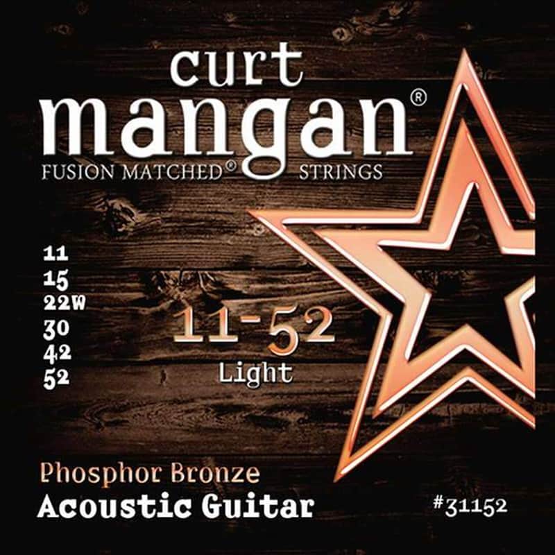 Curt Mangan Acoustic Guitar Strings Phosphor Bronze 11-52 image 1