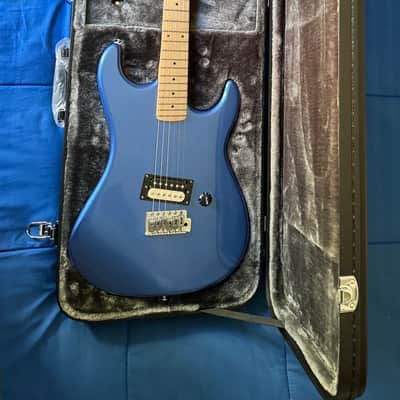 Kramer Baretta Special Candy Blue Electric Guitar & Kramer Case Both Brand New image 3