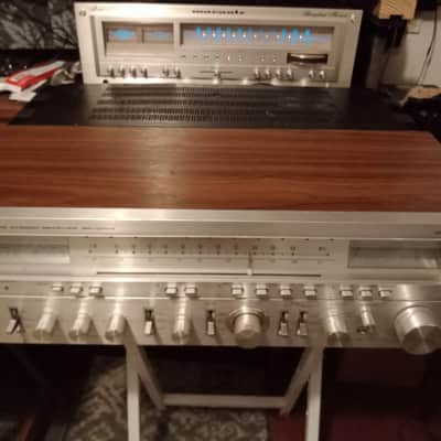 Hitachi SR 2004 G series 1979 - silver / walnut veneer image 6