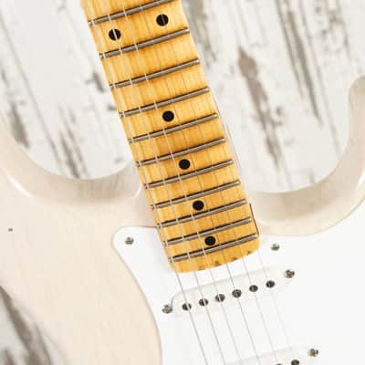 Fender Custom Shop LTD Fat '54 Relic Stratocaster - 2024 - White Blonde image 14