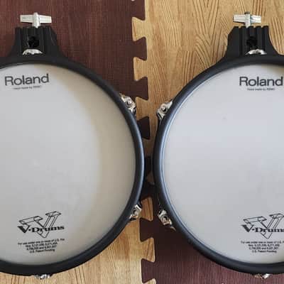 Roland TD-20KV/20SV V-Pro V-Drum Kit(COMPLETE - As Pictured) w/ PM-10 Monitor, all hardware & LOTS OF ACCESSORIES image 10