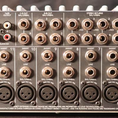 Mackie 1604-VLZ3 16-Channel Mic / Line Mixer 2008 - 2014 - Black image 4