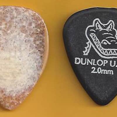handcrafted ivory guitar pick Fender Std #7 image 1