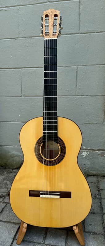 2024 Matthew Chaffin Spruce/Birdseye Maple Classical Guitar image 1