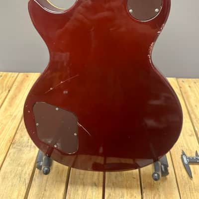 1976 Gibson Les Paul Standard Wine Red Solid Body Electric Guitar, image 4