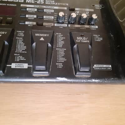 Boss ME-25 Guitar Multi-Effect Unit 2010 - 2016 - Black image 3