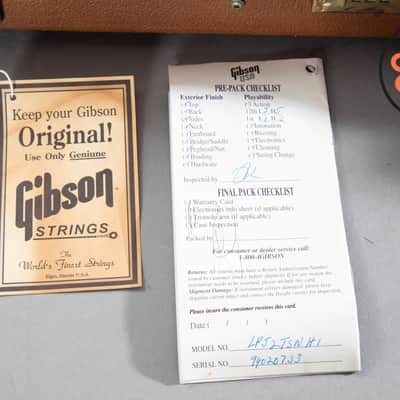 1994 Gibson Les Paul Special Les Paul Jr. II Tobacco Sunburst | Original Condition | Original Hard-shell Case Included image 8