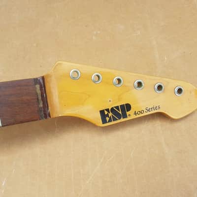 1982 ESP 400 SERIES STR*T ROSEWOOD NECK - V SHAPE image 1