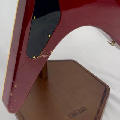 Ibanez X Series Rocket Roll II RR-550 W/ OHSC MIJ Japan 1983 - Cherry Sunburst image 13