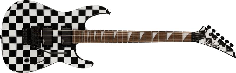 Jackson  X Series Soloist, SLX DX, Laurel board, Checkered Past with Floyd Rose image 1