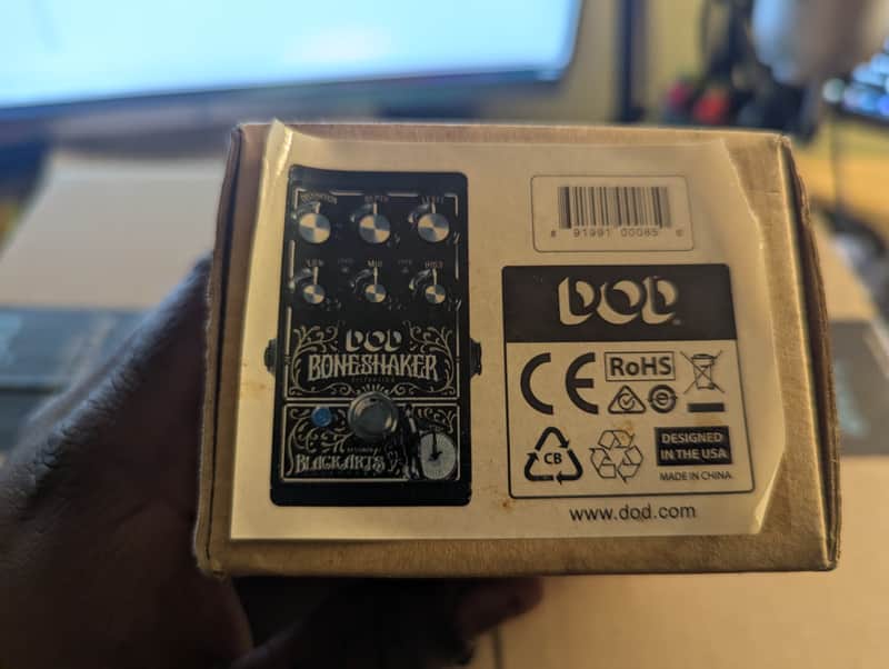 DOD Boneshaker Signature Designer Distortion 2010s - Black/Graphic image 1