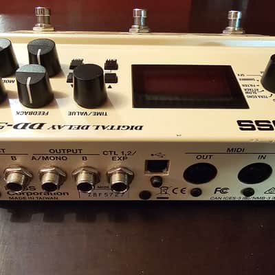 Boss DD-500 Delay 2015 - Present - White image 3