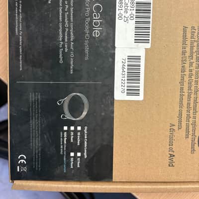 Avid / Digidesign DigiLink 25 foot  - Black Sealed New image 5