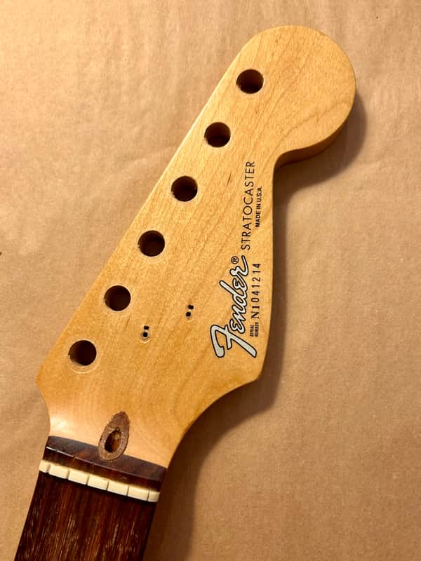 1992 Fender Stratocaster Neck - USA - Rosewood Fretboard image 1