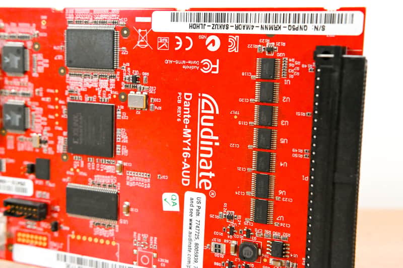 Audinate Dante-MY16-AUD 16-Channel Dante Network I/O Card CG013QA