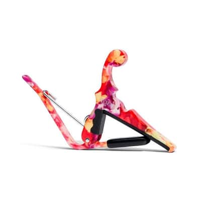 Kyser Quick Change Ukulele Capo, Hawaiian Lei Design - KULEA image 2