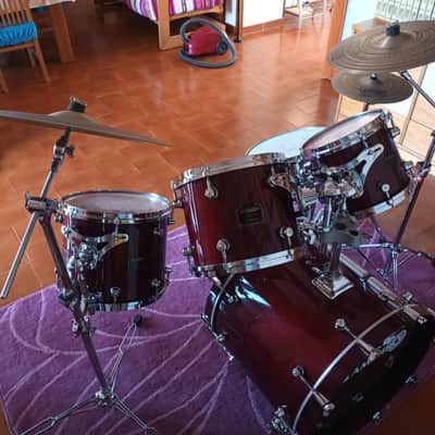 Complete drumkit Tamburo Formula + snare DrumSound + cymbals Ufip + accessories image 6