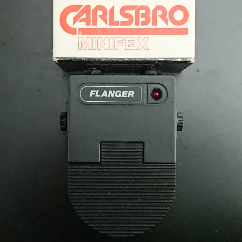 1980s - Reticon Chip - Mint and Boxed - Vintage Carlsbro Flanger Minifex 1980s - Black image 1