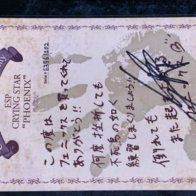 ESP crying star phoenix Syu Garlneryus Signature image 14