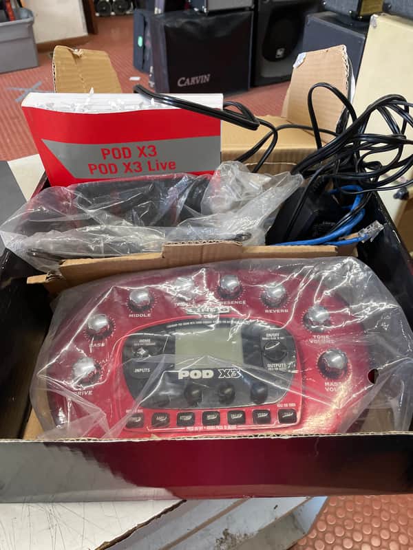 Line 6 POD X3 Multi-Effect and Amp Modeler | Reverb