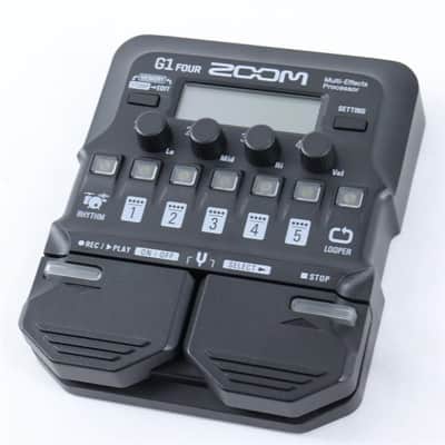ZOOM USED ​​ZOOM G1 FOUR Multi-Effects Pedal/Amp Simulator image 1