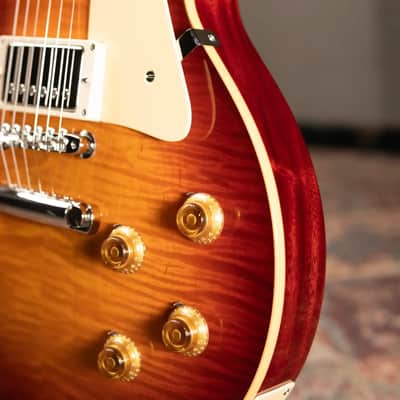 Gibson Custom Shop 1959 Les Paul Standard BOTB Page 102 Electric Guitar - Sunburst with Hardshell Case image 5