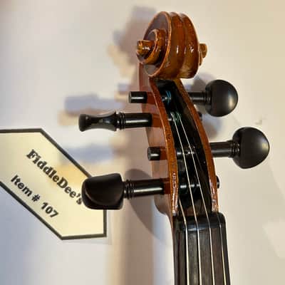 4/4 Adult Vintage Violin Unlabeled believed to be German 1910 - Varnished Maple & Spruce image 12