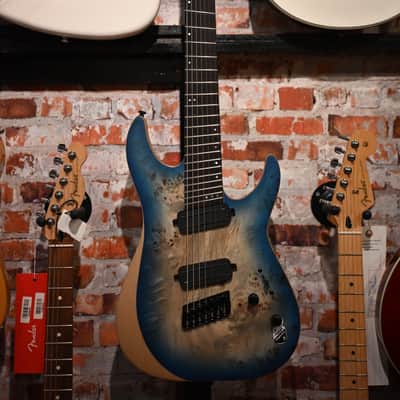 Schecter Multiscale Reaper 7 string Sky Burst image 2