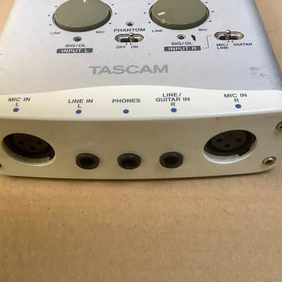 TASCAM US-122L USB Audio Interface 2010s - Silver image 6