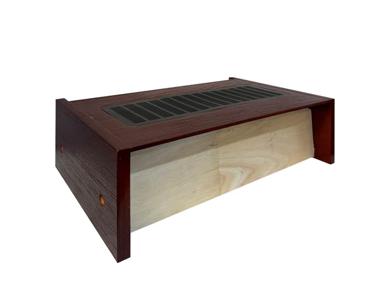 Pioneer SX-680 SX-580 Wood Case Cabinet – Red Mahogany – 10-Year Warranty image 1