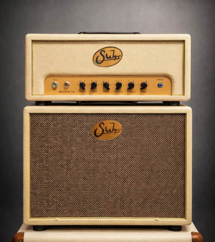 Suhr USA Badger 18 Cream w/1x12 Cab image 1