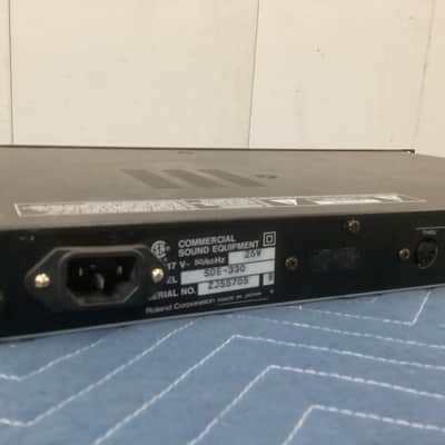Roland SDE-330 Dimensional Space Delay 1993 - 1998 - Black image 5