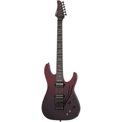 Schecter Reaper-6 Elite FR-S Sustainiac - Ebony Fingerboard, Blood Burst image 1